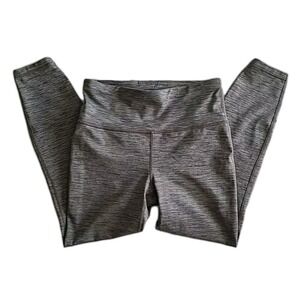 Gap Fit Leggings Womens S Compression Gray Athletic Workout Athleisure Crop Yoga